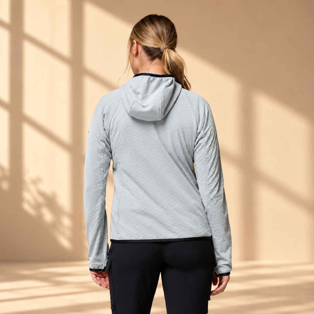 Arctic Crest II Hooded Full Zip Fleece
