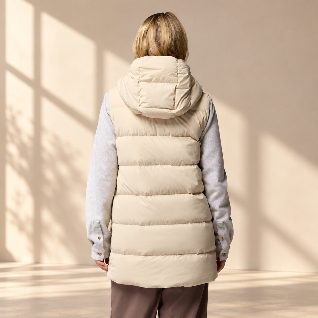 Women's Amaze Puff Mid Hooded Vest