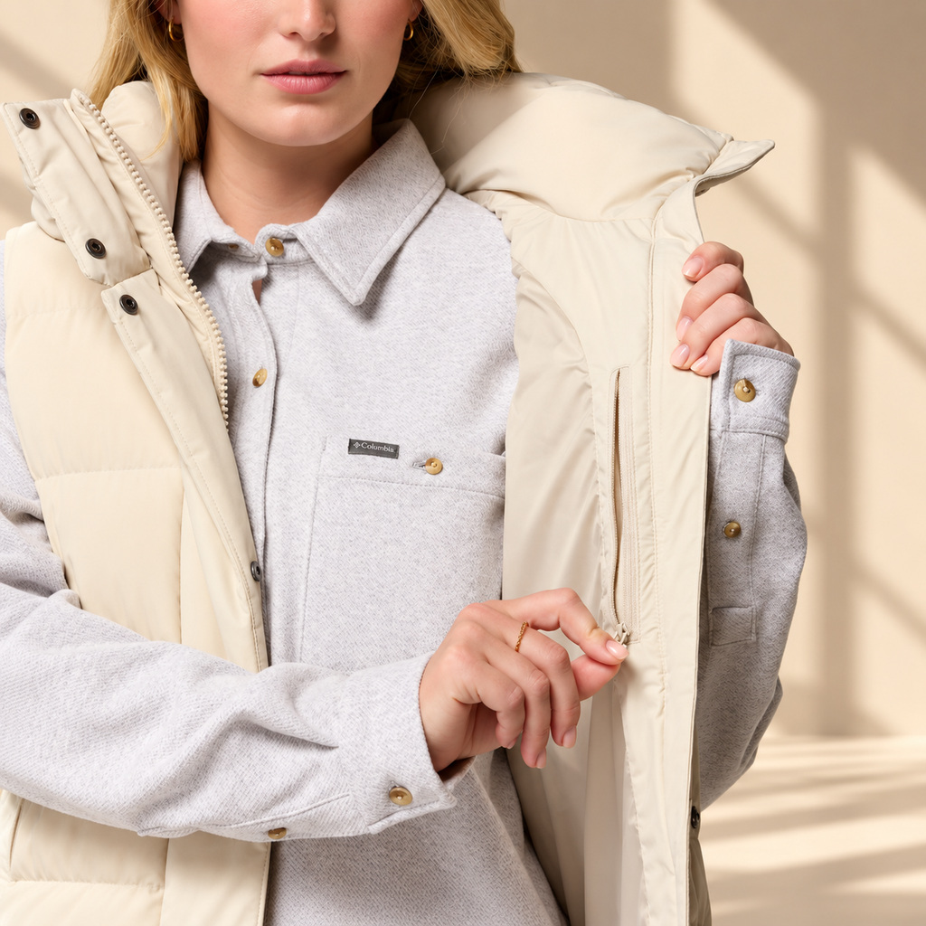Women's Amaze Puff Mid Hooded Vest
