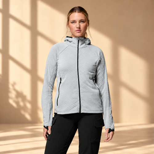 Arctic Crest II Hooded Full Zip Fleece