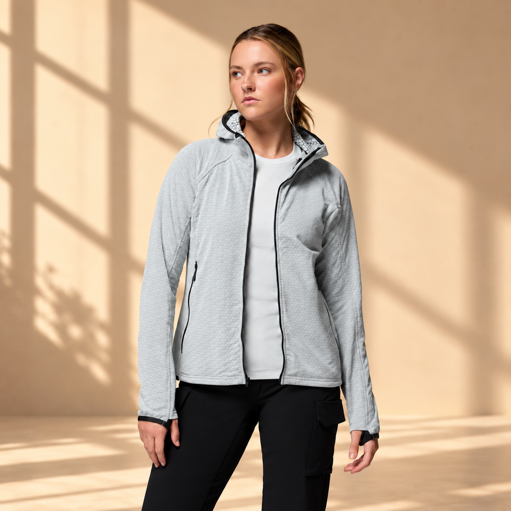Arctic Crest II Hooded Full Zip Fleece